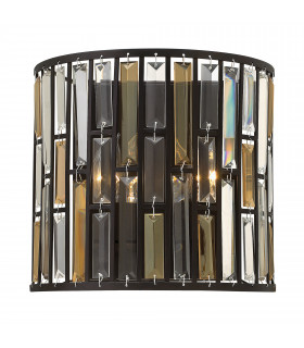 Gemma 2 Light Indoor Wall Light Vintage Bronze E14-1