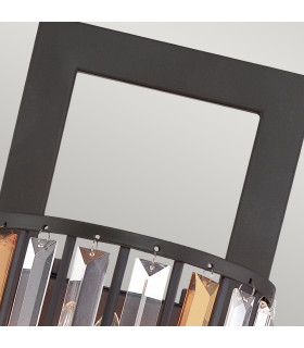 Gemma 2 Light Indoor Wall Light Vintage Bronze E14-2