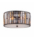 Gemma 3 Light Flush Mount Ceiling Light Vintage Bronze E27-1