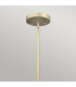 Gemma 1 Light Ceiling Mini Pendant Silver Leaf E27-2