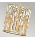 Gemma 1 Light Ceiling Mini Pendant Silver Leaf E27-3