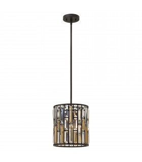 Gemma 1 Light Ceiling Mini Pendant Vintage Bronze E27-1