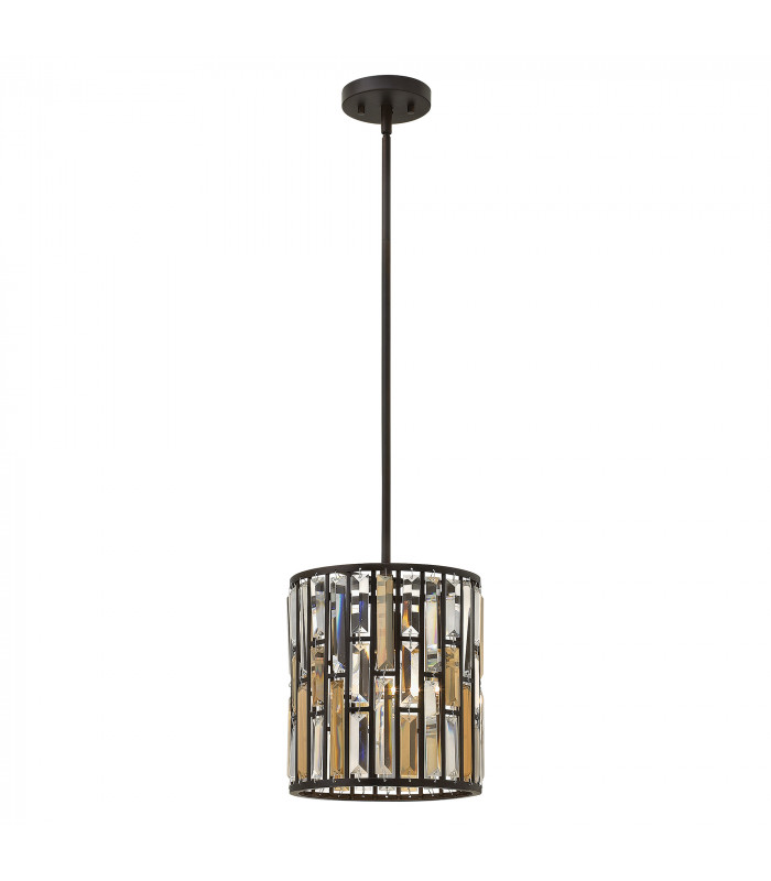 Gemma 1 Light Ceiling Mini Pendant Vintage Bronze E27-1