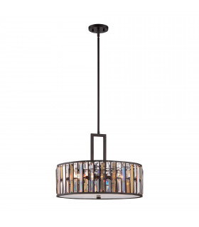 Gemma 3 Light Ceiling Pendant Vintage Bronze E27-1