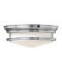Hadley 3 Light Semi Flush Ceiling Light Chrome E27-1