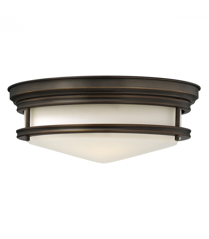 Hadley 3 Light Semi Flush Ceiling Light Oil Rubbed Bronze E27-1