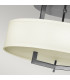 Hampton 3 Light Semi Flush Ceiling Light Antique Nickel E27-4