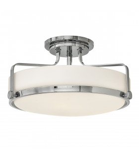 Harper 3 Light Medium Semi Flush  Chrome-1