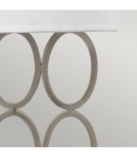 Hinkley Fredrick Ramond Jules 2 Light Wall Light Brushed Nickel-2