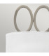 Hinkley Fredrick Ramond Jules 2 Light Wall Light Brushed Nickel-3