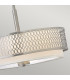 Hinkley Fredrick Ramond Jules 3 Light Pendant / Semi-Flush Brushed Nickel-2