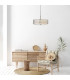 Hinkley Fredrick Ramond Jules 3 Light Pendant / Semi-Flush Brushed Nickel-4