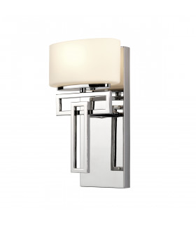 Lanza 1 Light Bathroom Wall Light Polished Chrome IP44 G9-1