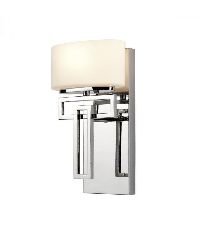 Lanza 1 Light Bathroom Wall Light Polished Chrome IP44 G9-1