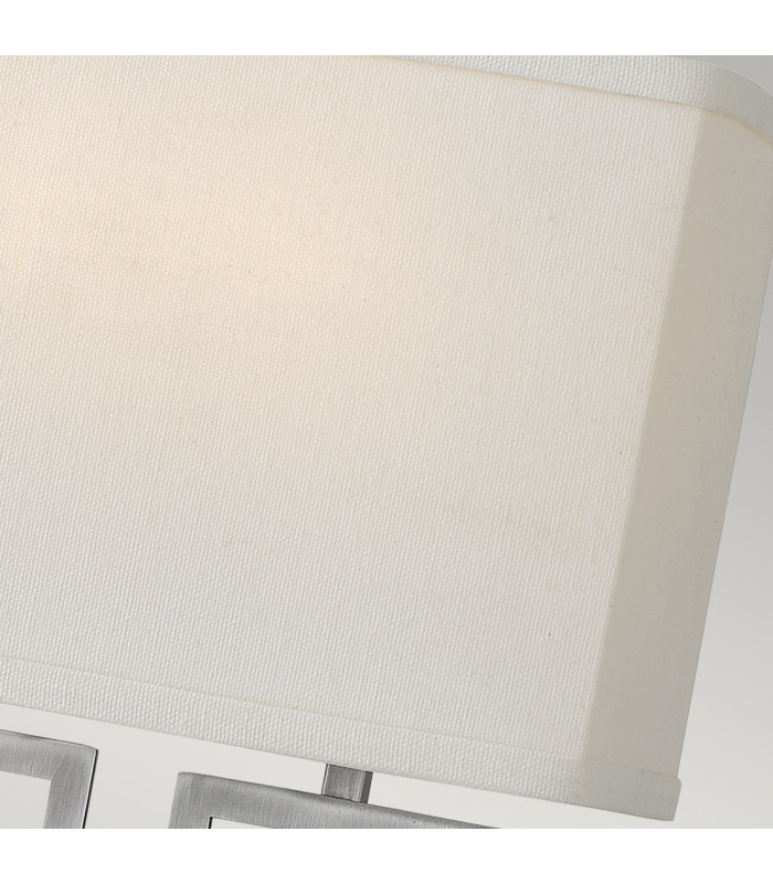 Lanza 2 Light Indoor Wall Light Nickel E14-2
