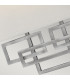 Lanza 2 Light Indoor Wall Light Nickel E14-3