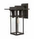 Manhattan 1 Light Outdoor Large Wall Lantern Light Oil Rubbed Bronze IP44 E27-1