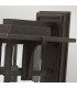 Manhattan 1 Light Outdoor Large Wall Lantern Light Oil Rubbed Bronze IP44 E27-2
