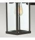 Manhattan 1 Light Outdoor Medium Wall Lantern Light Oil Rubbed Bronze IP44 E27-4