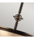Mayflower 3 Light Ceiling Pendant Bronze E27-3