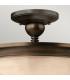 Mayflower 3 Light Semi Flush Ceiling Light Olde Bronze E27-2