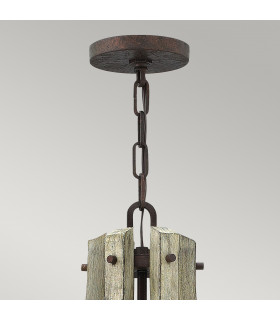 Middlefield 6 Light Chandelier Iron Rust Finish E14-2