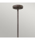 Middlefield 1 Light Ceiling Mini Pendant Iron Rust E27-2