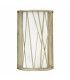 Nest 1 Light Indoor Wall Light Silver Leaf E27-1