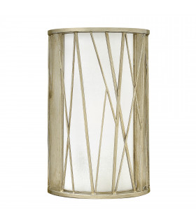Nest 1 Light Indoor Wall Light Silver Leaf E27-1