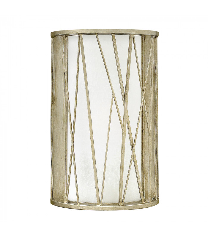 Nest 1 Light Indoor Wall Light Silver Leaf E27-1