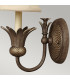 Plantation 1 Light Indoor Wall Light Pearl Bronze E14-4