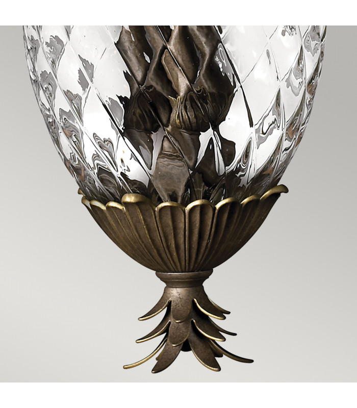 Plantation 4 Light Ceiling Pendant Pearl Bronze E14-5