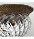 Plantation 2 Light Small Semi Flush Ceiling Light Pearl Bronze E27-2