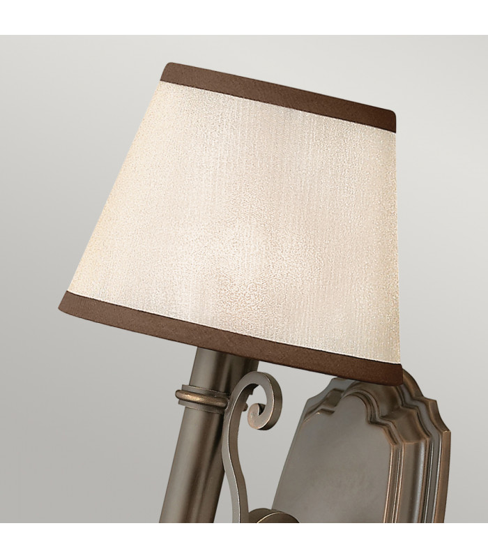 Plymouth 1 Light Indoor Wall Light Olde Bronze E14-3