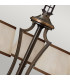 Plymouth Multi Arm Chandelier 3 Light Olde Bronze Finish E14-3