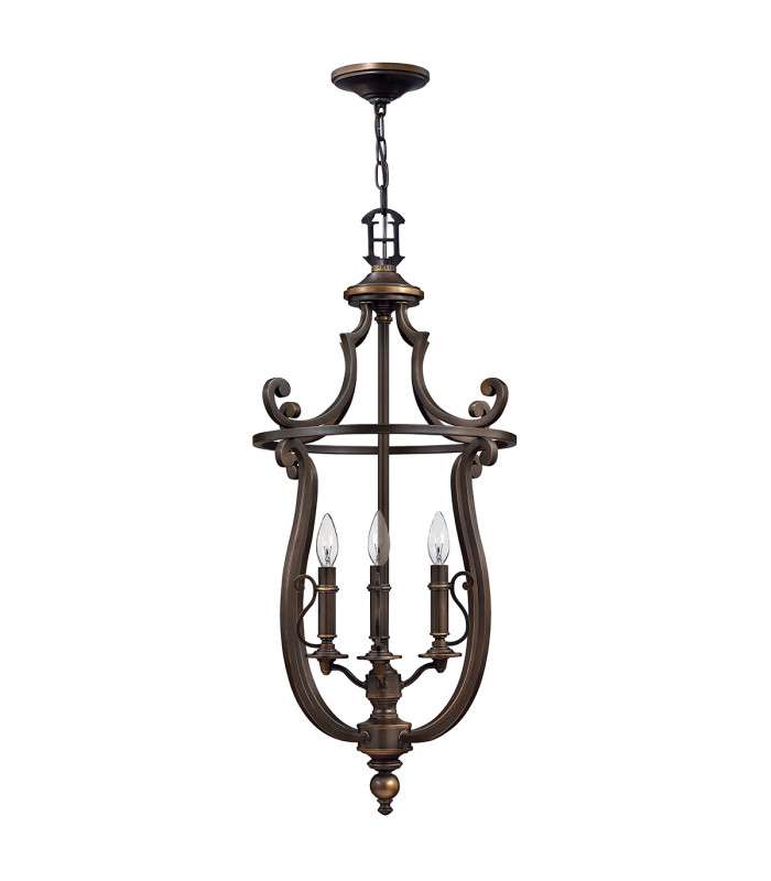Plymouth 4 Light Ceiling Pendant Olde Bronze E14-1