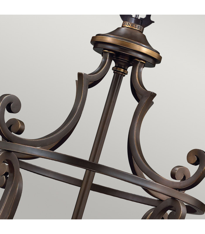 Plymouth 4 Light Ceiling Pendant Olde Bronze E14-3