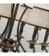Plymouth 6 Light Multi Arm Chandelier Olde Bronze Finish E14-4