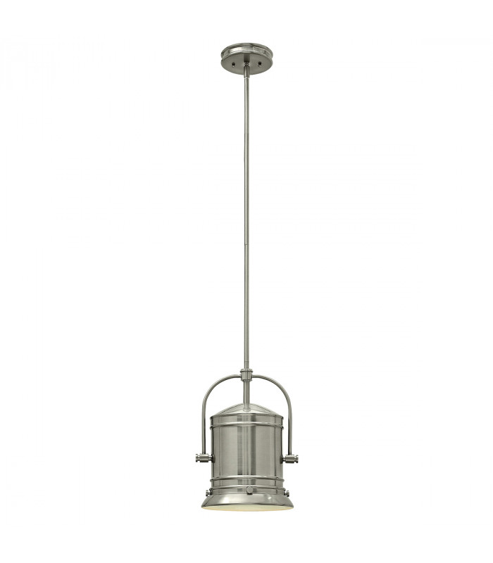 Hinkley Pullman Dome Pendant Light 1x E27 Brushed Nickel