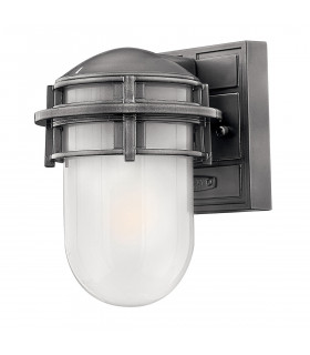 Reef 1 Light Outdoor Ceiling Lantern Victorian Bronze IP44 E27-1