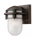 Reef 1 Light Outdoor Wall Lantern Victorian Bronze IP44 E27-1