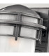 Reef 1 Light Small Outdoor Wall Lantern Hematite IP44 E27-2