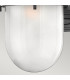 Reef 1 Light Small Outdoor Wall Lantern Hematite IP44 E27-4