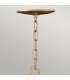 Spyre 6 Light Chandelier Gold Finish E14-2