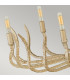 Spyre 6 Light Chandelier Gold Finish E14-4