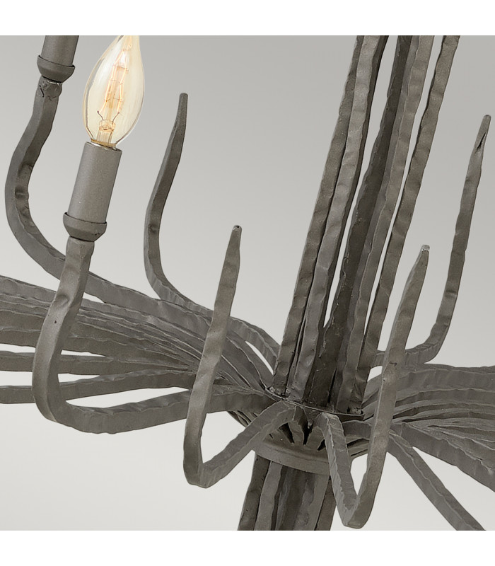 Spyre 6 Light Chandelier Bronze Finish E14-3