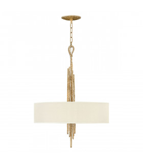 Spyre 6 Light Round Ceiling Pendant Gold E14-1