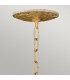 Spyre 6 Light Round Ceiling Pendant Gold E14-2