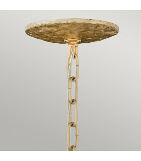 Spyre 6 Light Round Ceiling Pendant Gold E14-2