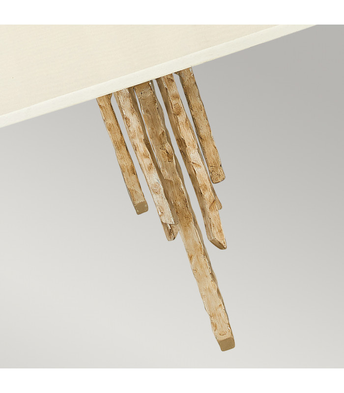 Spyre 6 Light Round Ceiling Pendant Gold E14-4